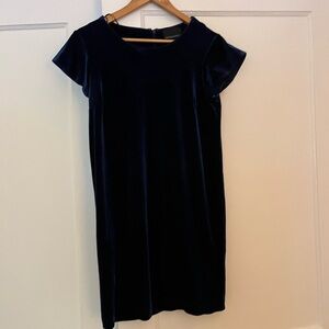 Blue Velvet Cynthia Rowley Mini Dress